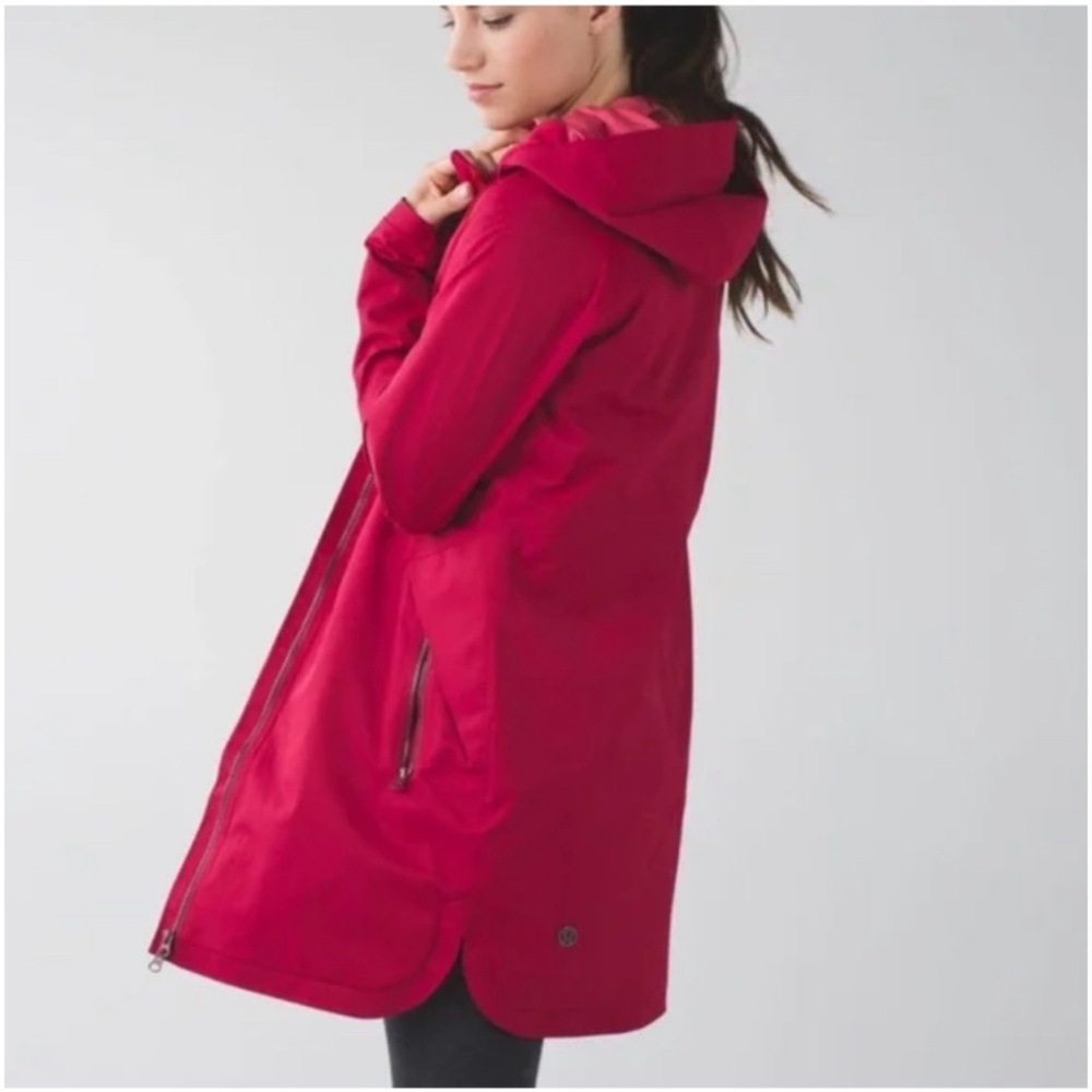 Lululemon Athletica Red Ski Jacket